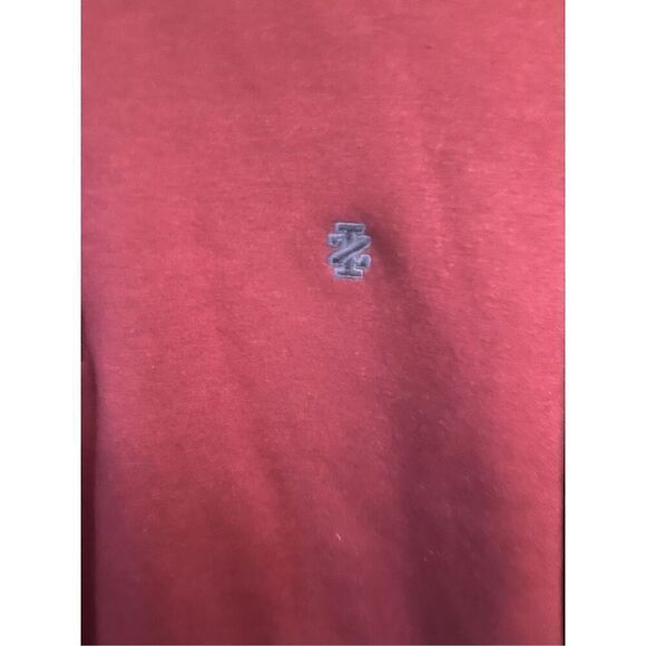 Izod Men's 1/4 Zip Sweater Advantage Performance Red Maroon Size M (3903) - Picture 2 of 4